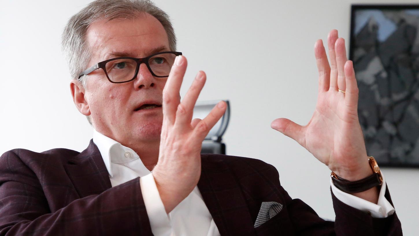 Als Krisenmanager gefragt: Roland Burgis, stellvertretender Vorstandschef der Sparkasse Nürnberg