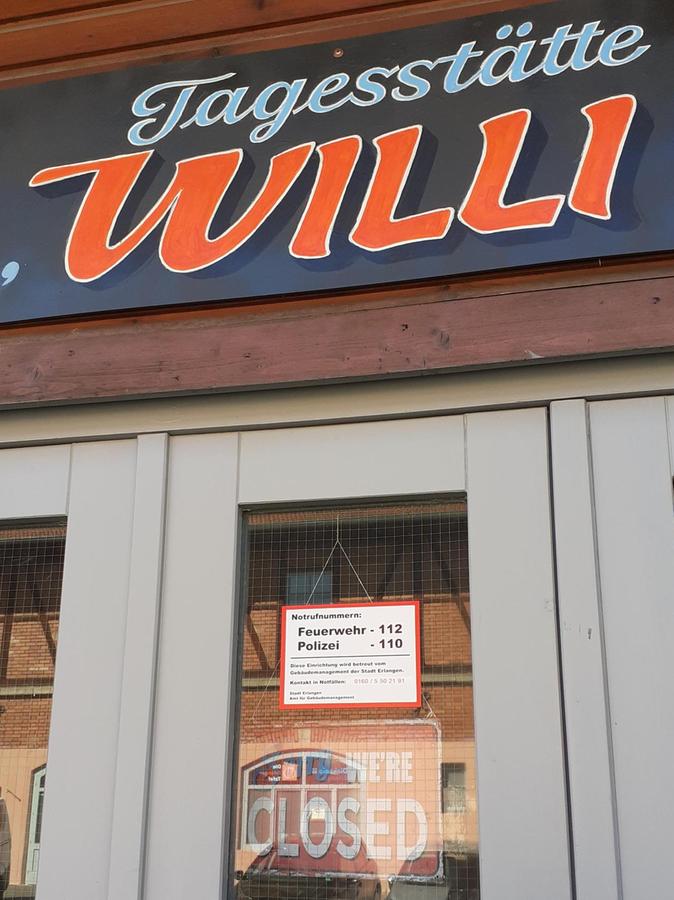 Der „Willi“, die Tagesstätte der Obdachlosenhilfe, ist derzeit geschlossen.