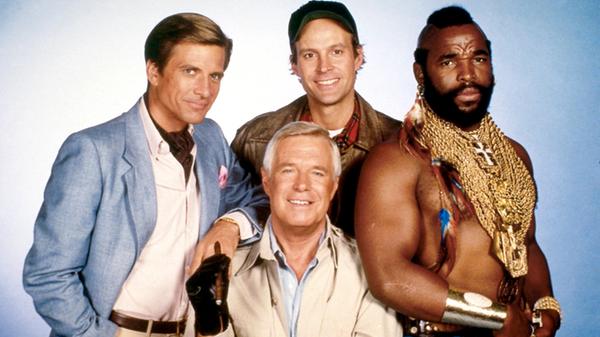 John "Hannibal" Smith (George Peppard), ein brillanter Taktiker und Meister der Tarnung, Frauenheld und Trickbetrüger Templeton "Faceman" Peck (Dirk Benedict), Mechaniker und Waffenexperte Bosco Albert "B.A." Baracus (Mr. T) und Pilot H.M. "Howling Mad" Murdock (Dwight Schultz) schließen sich als ehemalige Spezialeinheit der US-Army zu einem Söldnertrupp zusammen. Auf ihrer ständigen Flucht vor der Militärpolizei setzten sie sich dabei für Menschen in Not ein.