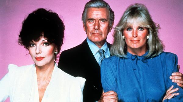 Die Carringtons, eine reiche Familie aus Denver, Colorado befinden sich mit ihrer Ölfirma "Denver-Carrington" im Konflikt mit der Konkurrenz "Colbyco". Als der Familienpatriarch Blake Carrington (John Forsythe) seine ehemalige Sekretärin Krystle Jennings (Linda Evans) heiratet, bringt dies nicht nur seine Tochter Fallon (Pamela Sue Martin), sondern auch seine biestige, männermordenden Ex-Ehefrau Alexis (Joan Collins) auf den Plan. Sie schafft es das konkurrierende Ölimperium "Colbyco" unter ihre Kontrolle zu bringen und zieht damit schließlich gegen ihren Ex-Mann und seine neue Frau in den Kampf. Die Serie wurde ab 1983 in Deutschland ausgestrahlt.